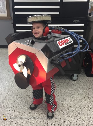 Coolest Small Block Chevy V8 Engine Costume!