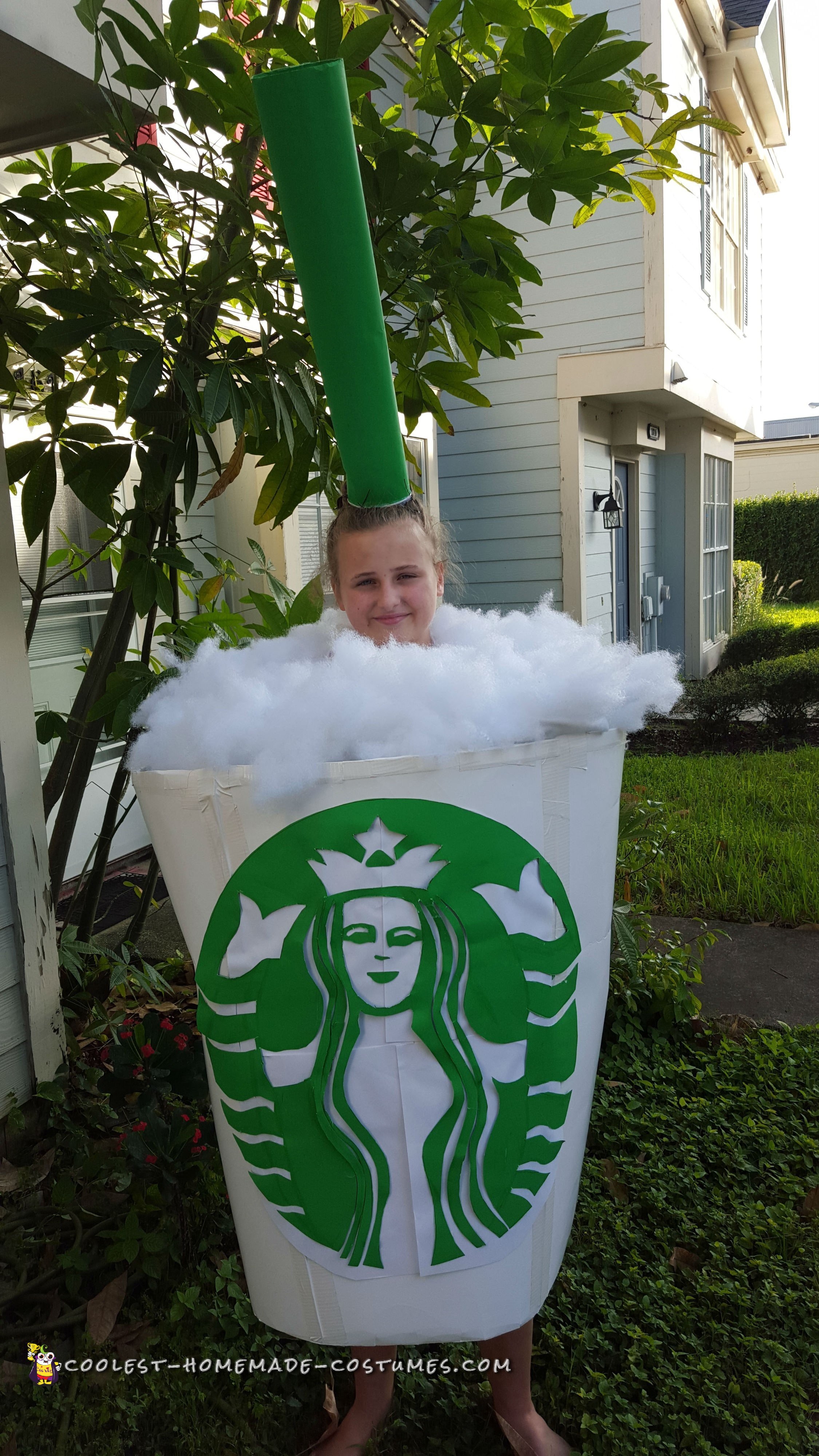 Coolest Starbucks Giant Cup 1st Place Costume