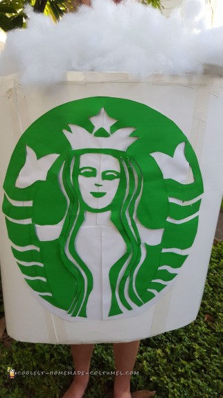 Coolest Starbucks Giant Cup 1st Place Costume