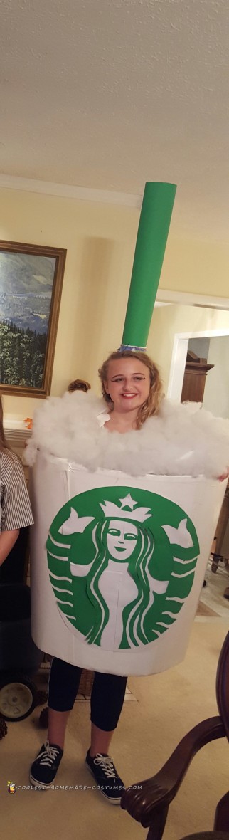 Coolest Starbucks Giant Cup 1st Place Costume