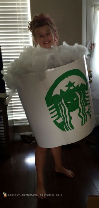 Coolest Starbucks Giant Cup 1st Place Costume