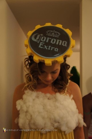 Corona and Lime Handmade Couple Costume