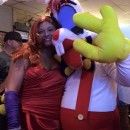 Crazy Roger and Jessica Rabbit Couple Costume