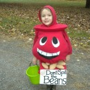 Creative "Don't Spill the Beans" Costume