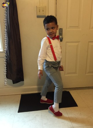 Cutest Pee Wee Herman Costume for a Kid