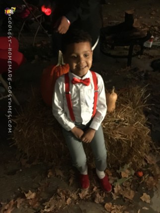 Cutest Pee Wee Herman Costume for a Kid