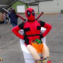 Deadpool on a Toilet Illusion Costume