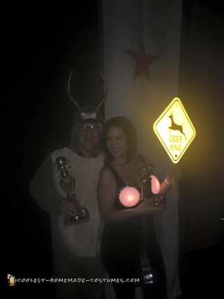 Deer In Headlights Couple Costume