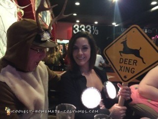 Deer In Headlights Couple Costume