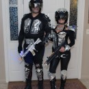 Disco Space Troopers Couples Costume