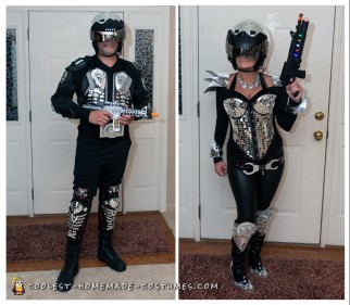 Disco Space Troopers Couples Costume