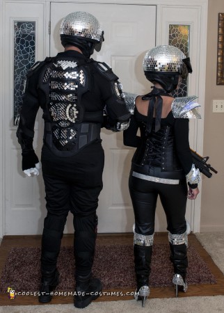 Disco Space Troopers Couples Costume