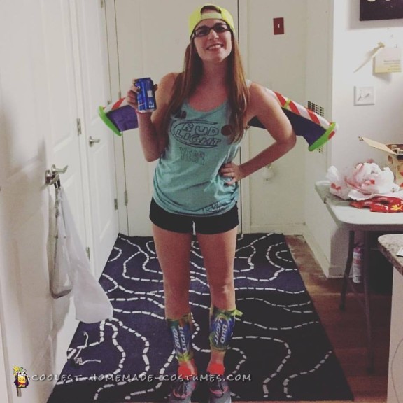 DIY Bud-Light Year Costume