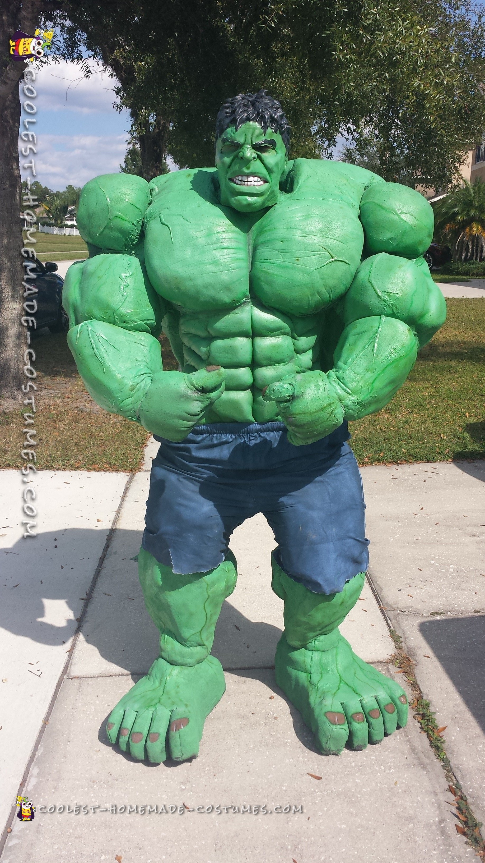 DIY Hulk Costume Made from Scratch!