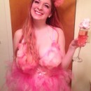 DIY Pink Cotton Candy Costume