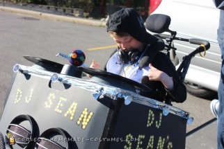 Coolest DJ Wheelchair Costume