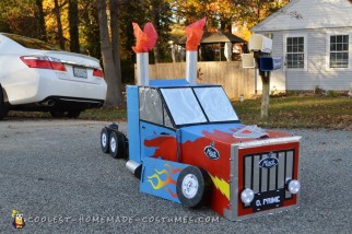 Dream Come True Optimus Prime Transformer Costume