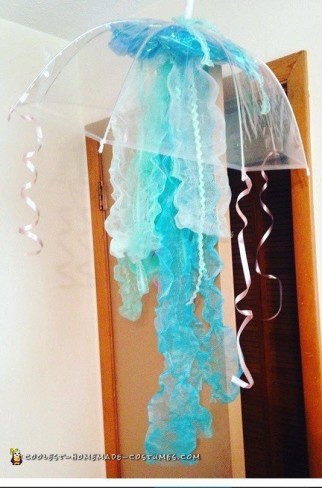 Easy Light Up Child's Jellyfish Costume