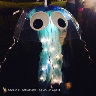 Easy Light Up Child's Jellyfish Costume