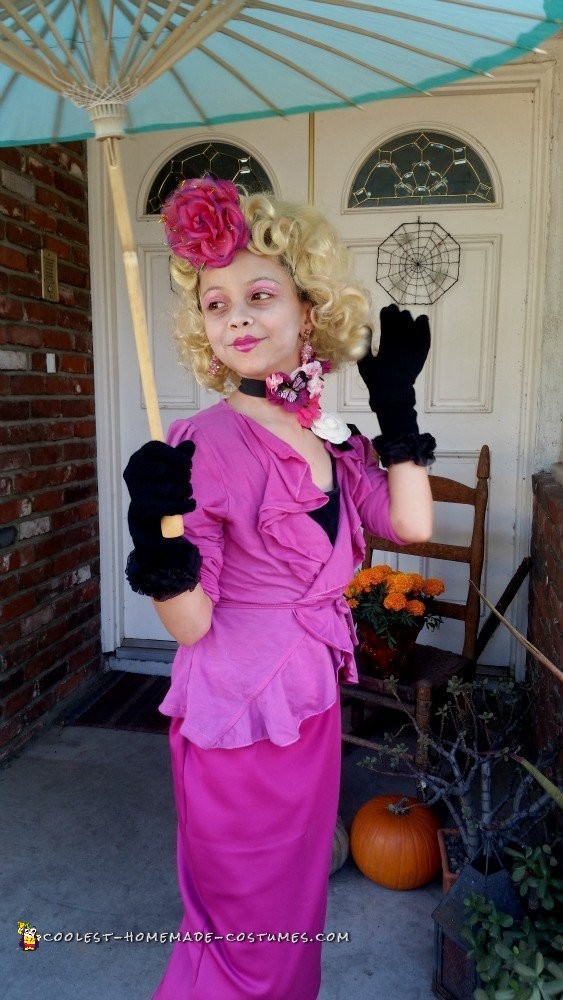 Turning Our 9 Year Old Into The Hunger Games' Effie Trinket