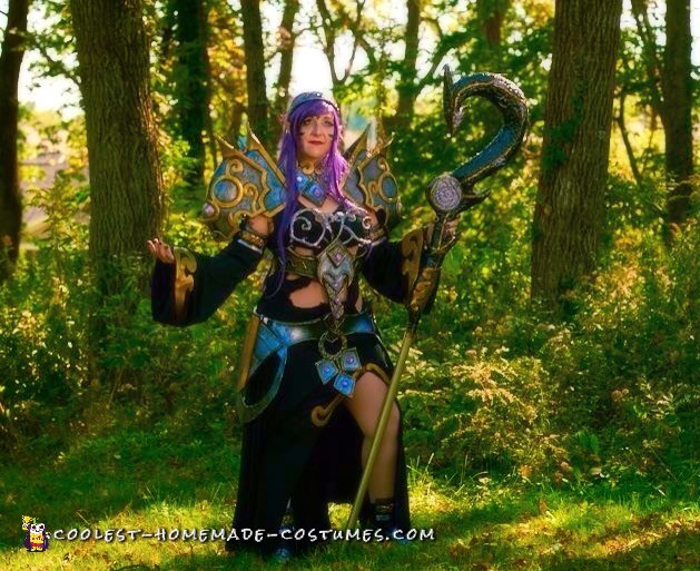 Armored Elf Mage Costume