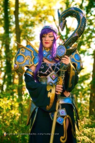 Armored Elf Mage Costume