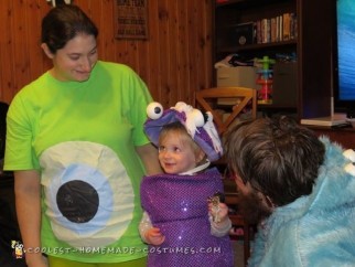 Family Monster's Inc. Group Costume