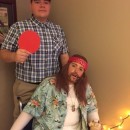 Forrest Gump and Lieutenant Dan Couple Costume