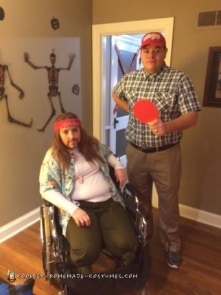 Forrest Gump and Lieutenant Dan Couple Costume