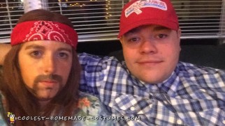 Forrest Gump and Lieutenant Dan Couple Costume