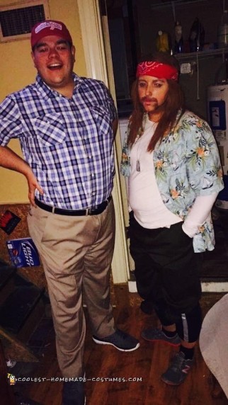 Forrest Gump and Lieutenant Dan Couple Costume