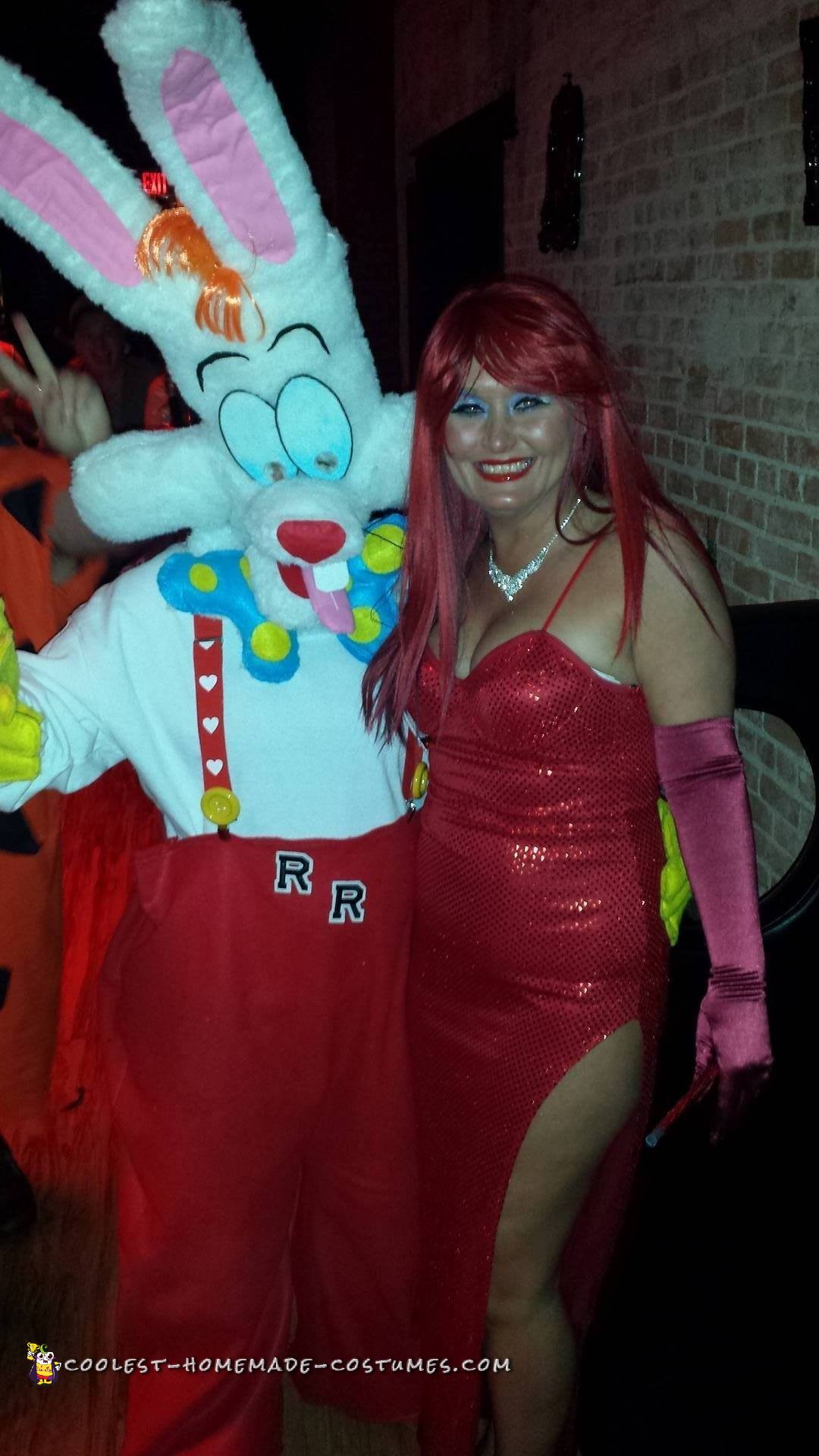 Jessica and Roger Rabbit Couple Costume