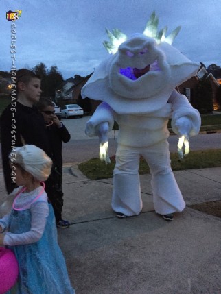 Frozen's Marshmallow Snow Monster Costume