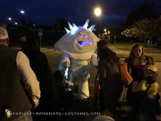 Frozen's Marshmallow Snow Monster Costume