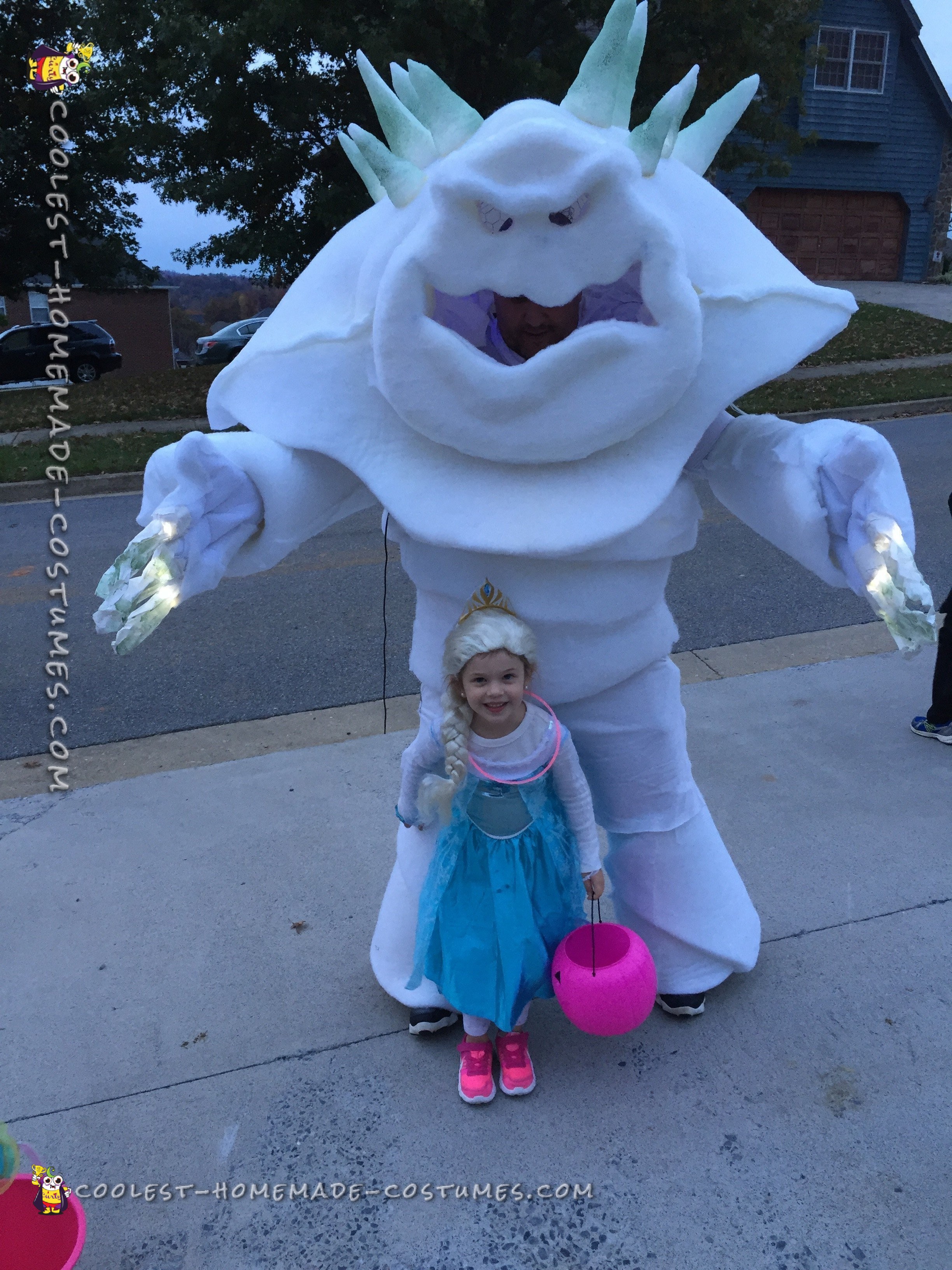 Frozen's Marshmallow Snow Monster Costume