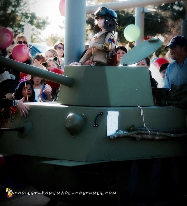 WWII Tanker and Tank Halloween Costume