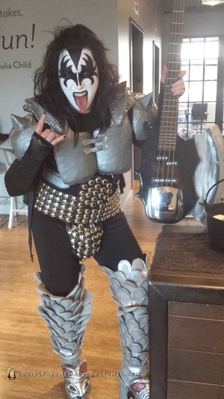 Gene Simmons Demon Costume Hand-Drafted and Crafted