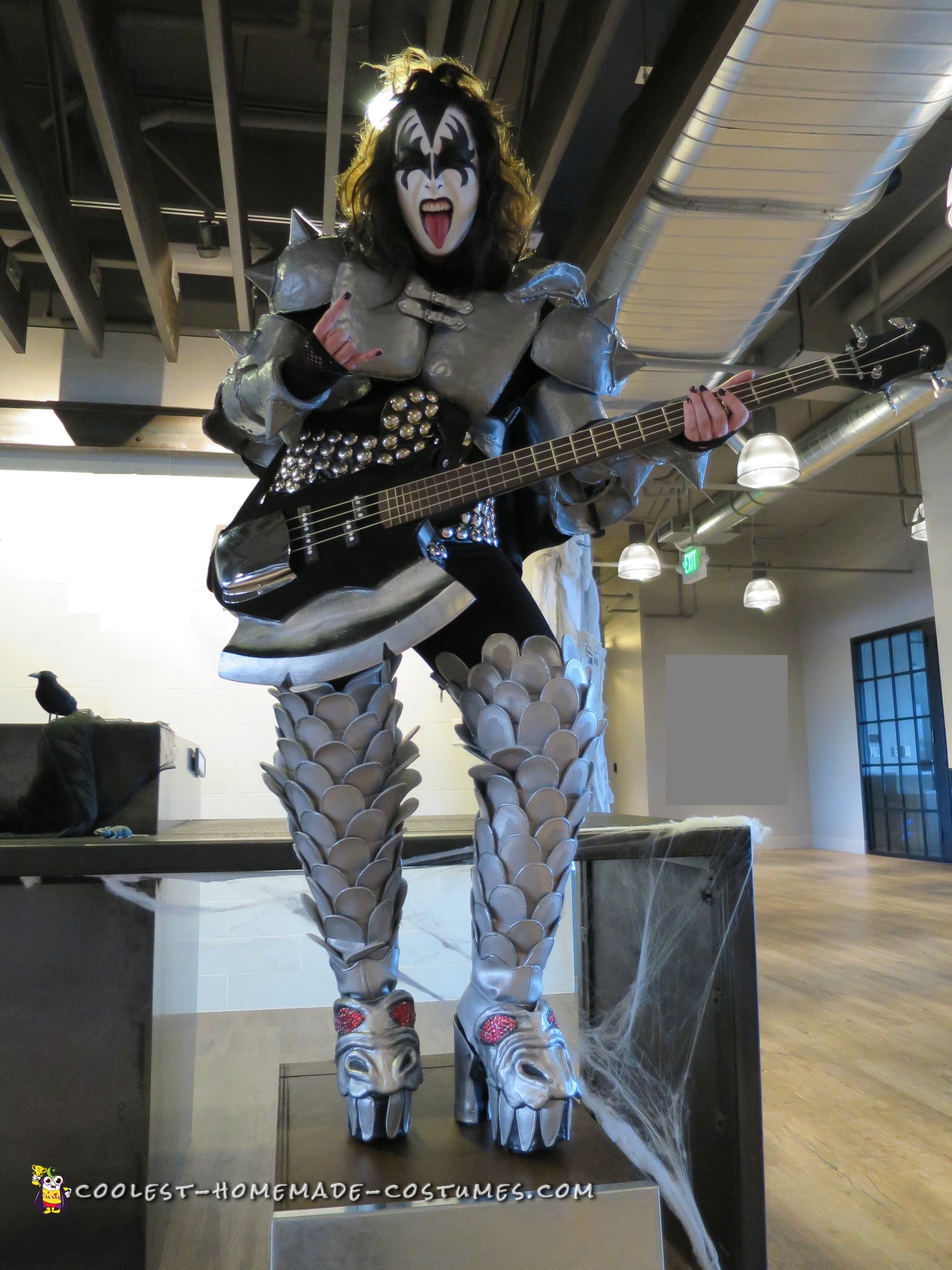 Gene Simmons Demon Costume Hand-Drafted and Crafted