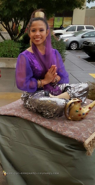 Genie on a Flying Carpet Illusion Costume