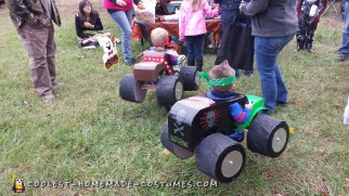 Monster Truck Costumes for Twins