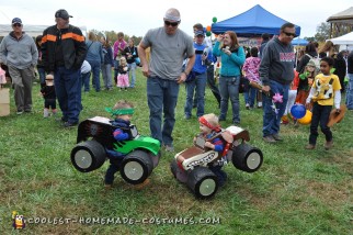 Monster Truck Costumes for Twins