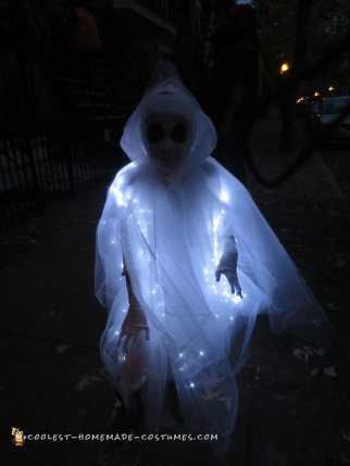 Glowing Ghost Costume for a Child