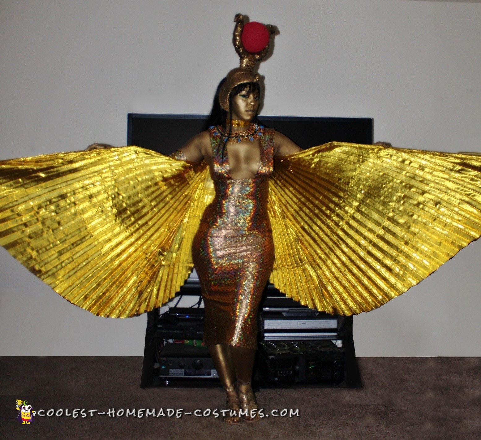 Goddess Isis Costume for the Handy, Dandy and Crafty