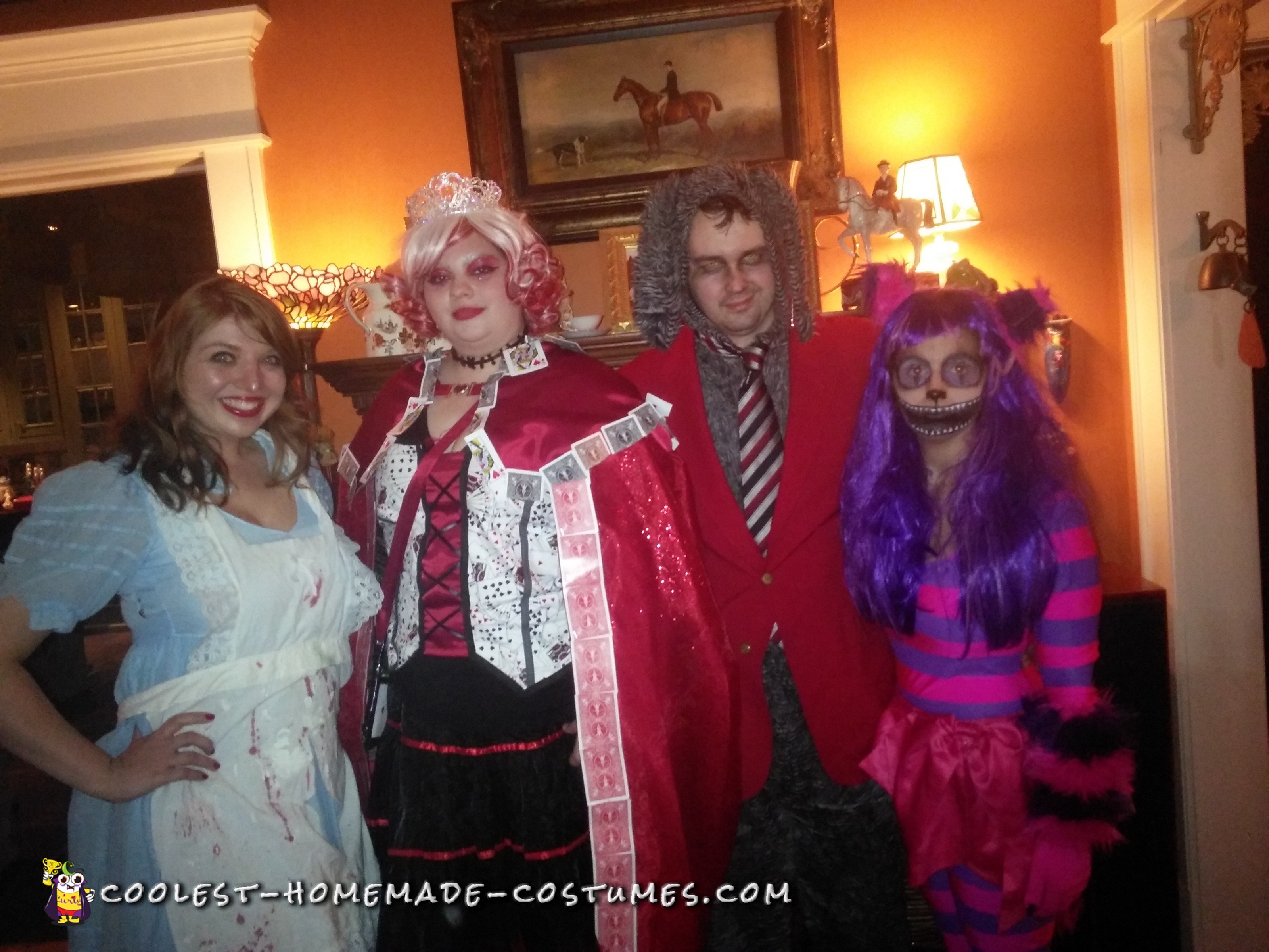 Handmade Dark Alice In Wonderland Costumes