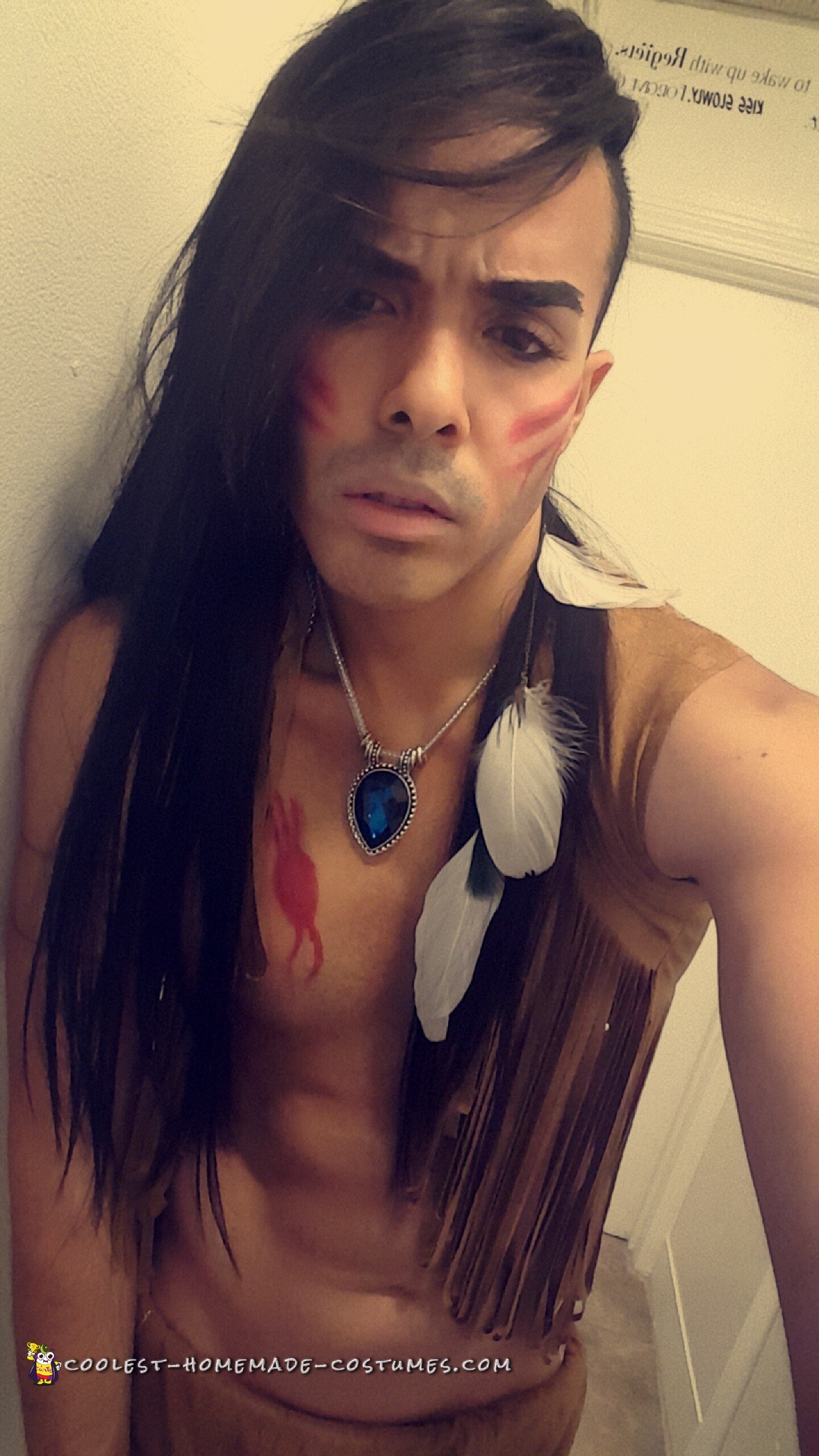 Guy Version of Pocahontas Costume