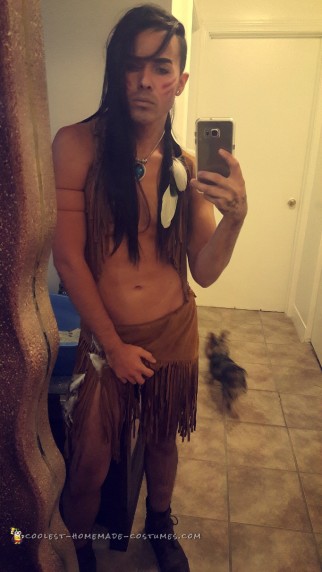 Guy Version of Pocahontas Costume