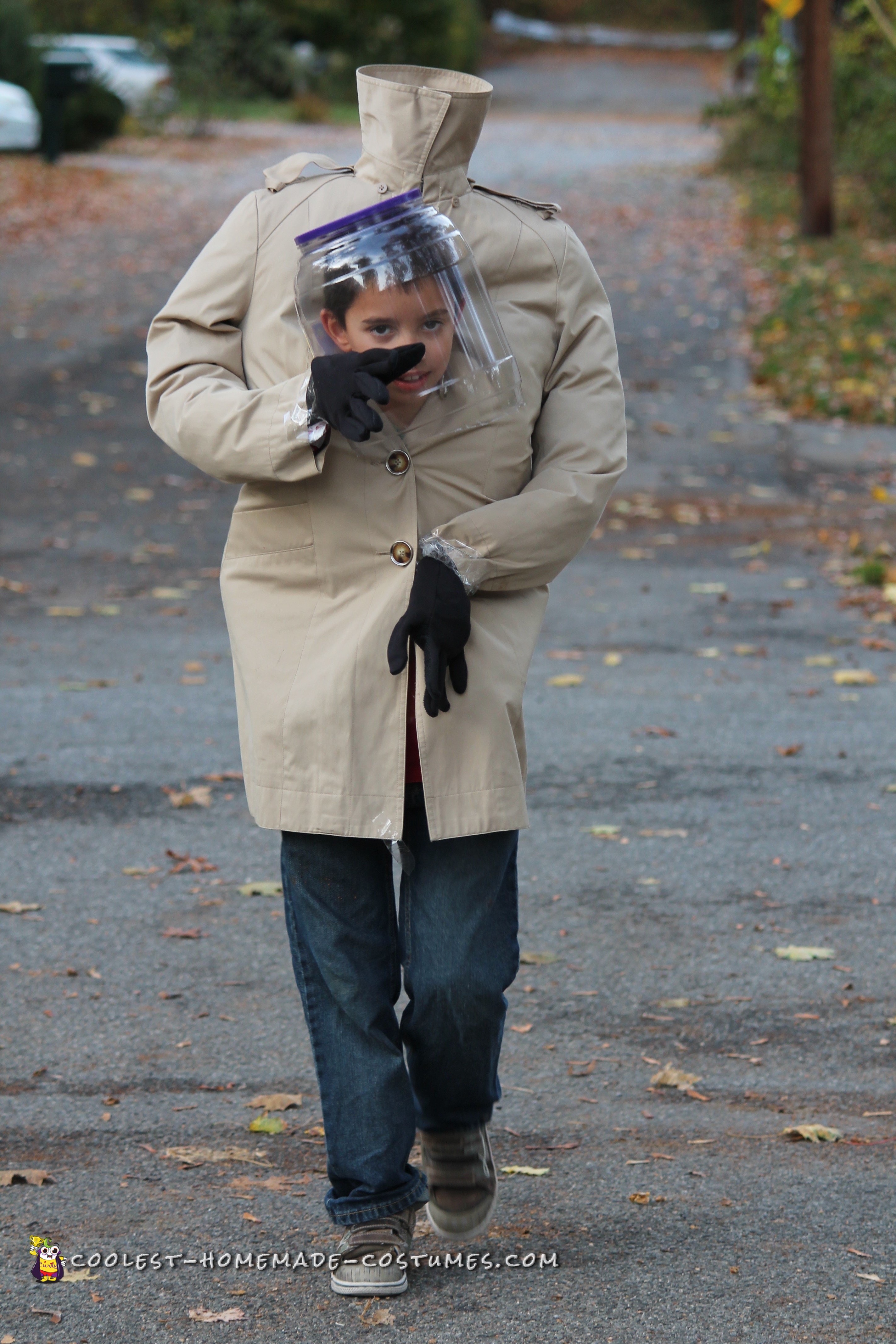 Head in a Jar Illusion Costume