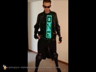 Homemade Self-Taught Matrix Costume: Neo, The One