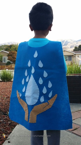 Homemade Water-Hero Costume