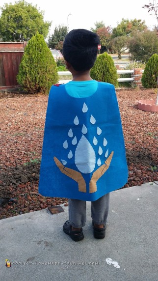 Homemade Water-Hero Costume